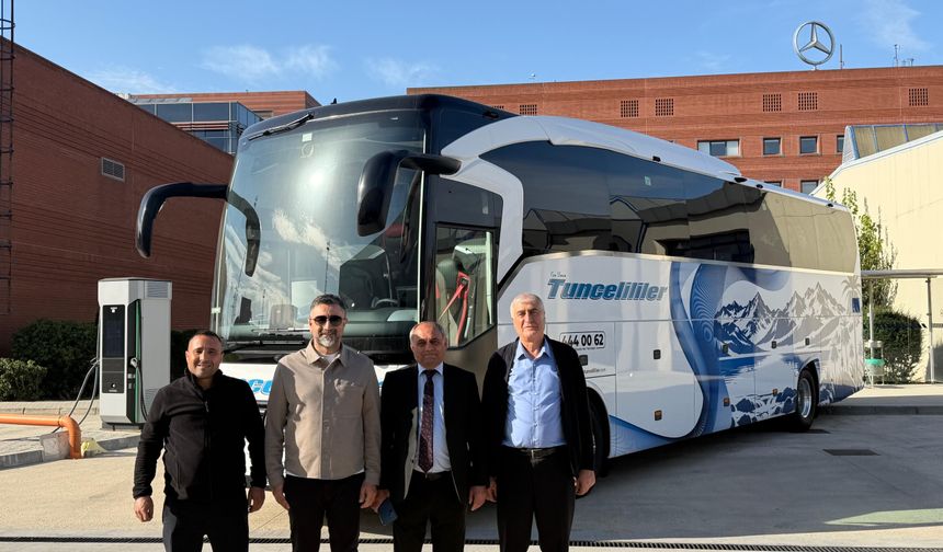 HESKA Motorlu Araçlar’dan Can Dersim Tunceliler’e Travego teslimatı