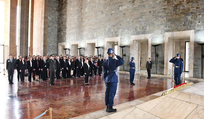 EGOD’dan Anıtkabir’e ziyaret