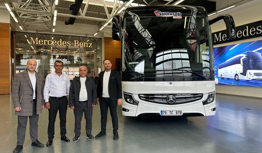 Hassoy Motorlu Vasıtalar’dan Gökkuşağı Turizm’e Tourismo 15 teslimatı