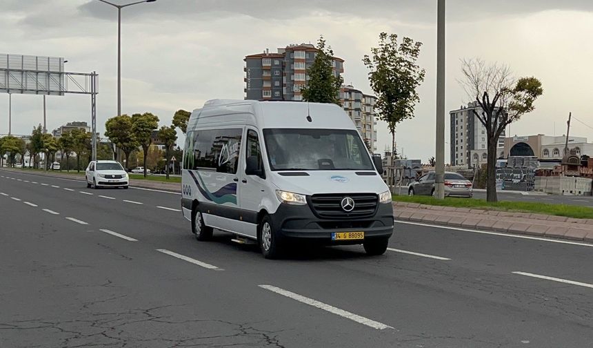 Kayseri’de yeşil dönüşüm ilçe taşımacılığına uzandı