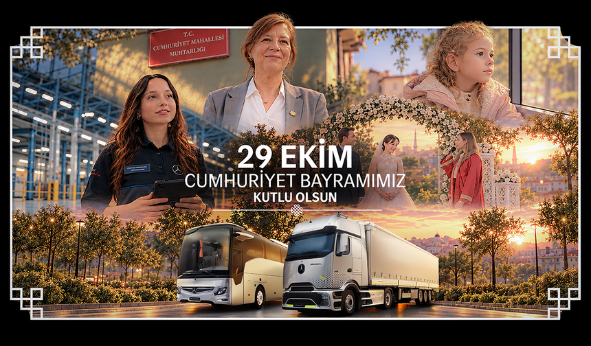 Mercedes-Benz Türk’ten Cumhuriyet’in kazanımlarını bugüne taşıyan film