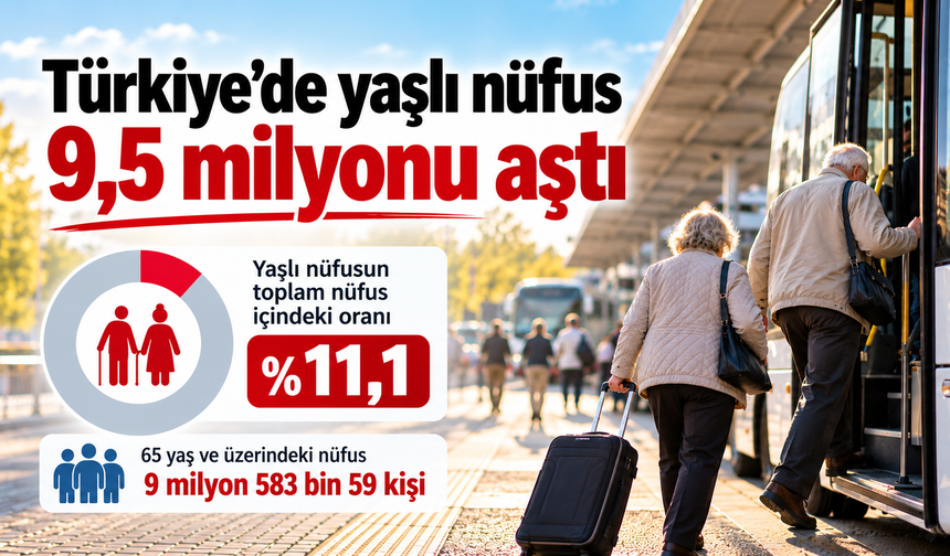 Türkiye’de yaşlı nüfus 9,5 milyonu aştı: Ulaşımda yeni ihtiyaçlar öne çıkıyor