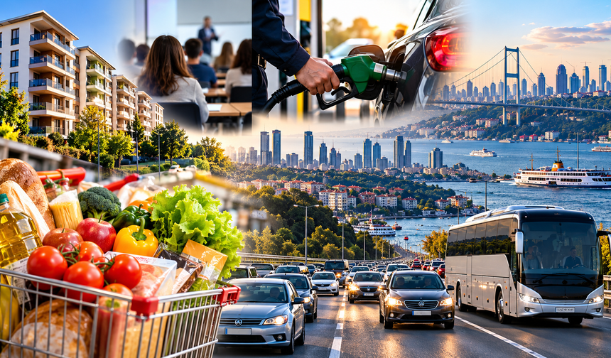 Hanehalkı bütçesinin dörtte biri ulaştırmaya gidiyor
