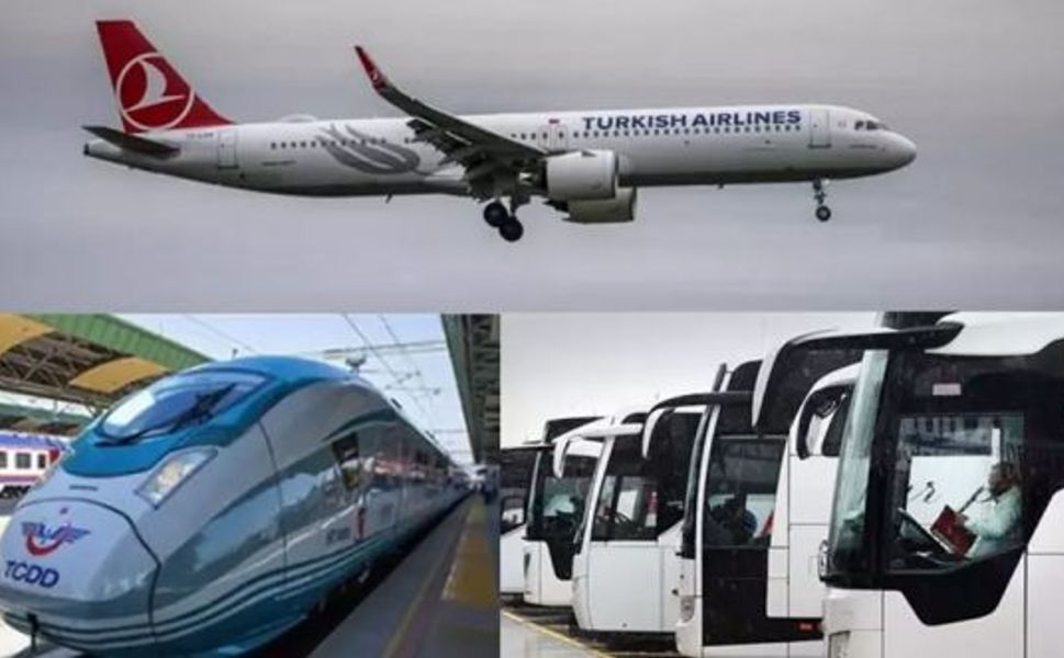 Havayolu, Otobüs ve Tren Yolcu Taşımalarında 2025’in İlk Yarı Verileri Açıklandı