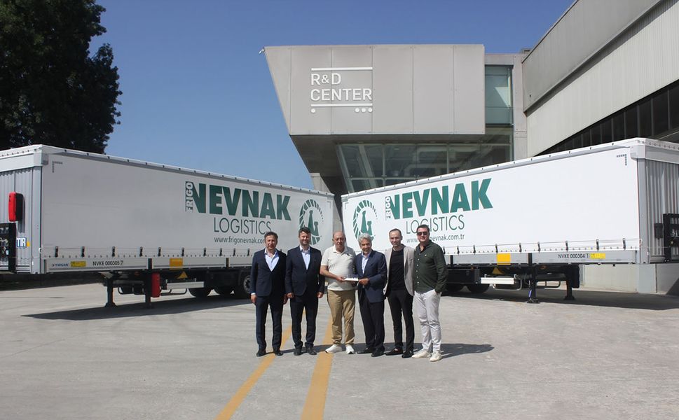 Frigo Nevnak, 50. Yılını 350 Araçlık Dev Tırsan Yatırımıyla Karşılıyor