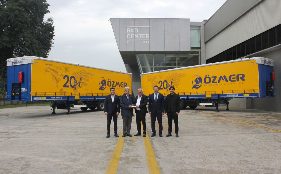 Özmer Lojistik'ten 20. Yıl Yatırımı 60 TIRSAN