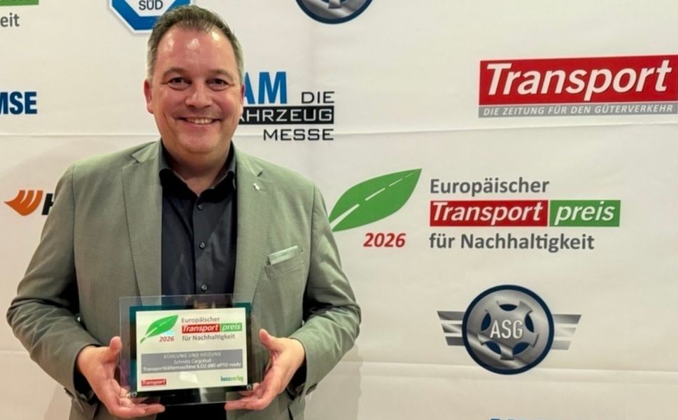 Schmitz Cargobull 2026 yılı Avrupa Taşımacılığında Sürdürülebilirlik Ödülü aldı