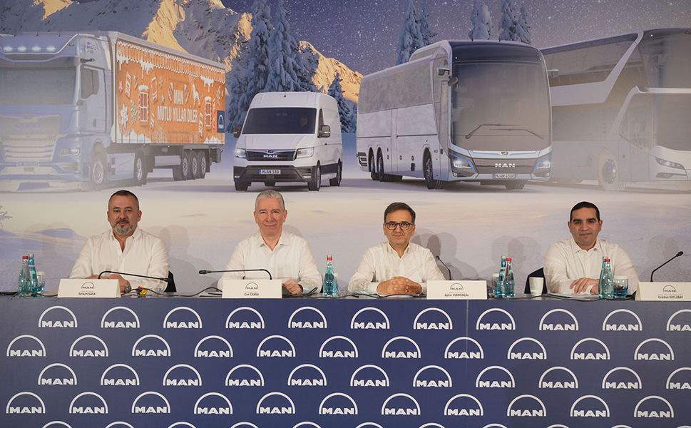 Man Kamyon ve Otobüs Ticaret A.Ş. Hedeflerine ulaştığı ve başarılarını ödüllerle taçlandırdığı bir 2025 yılı geçirdi