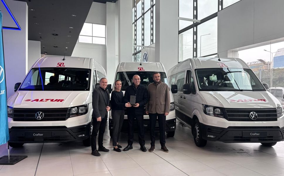 Altur Turizm araç filosuna 80 adet Volkswagen Crafter kattı