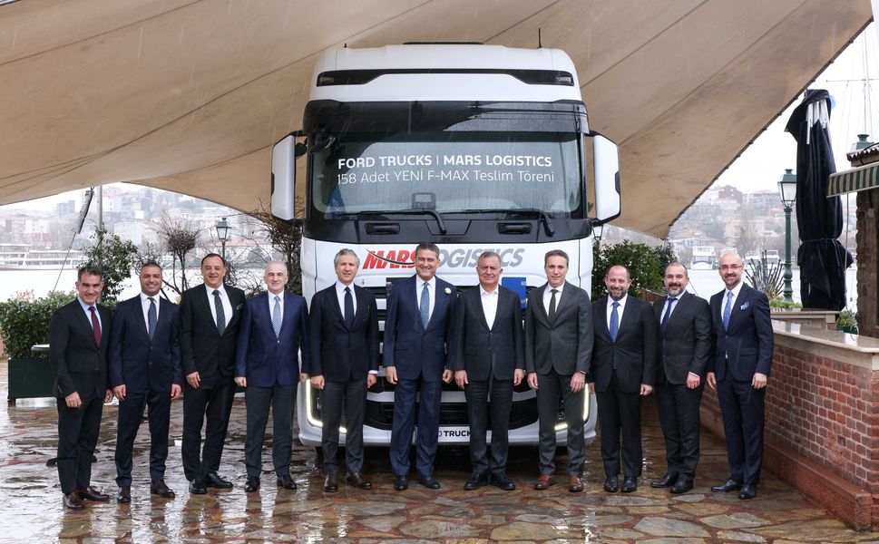 Ford Trucks’tan Mars Logistics’e 158 adet Yeni F-MAX teslimatı