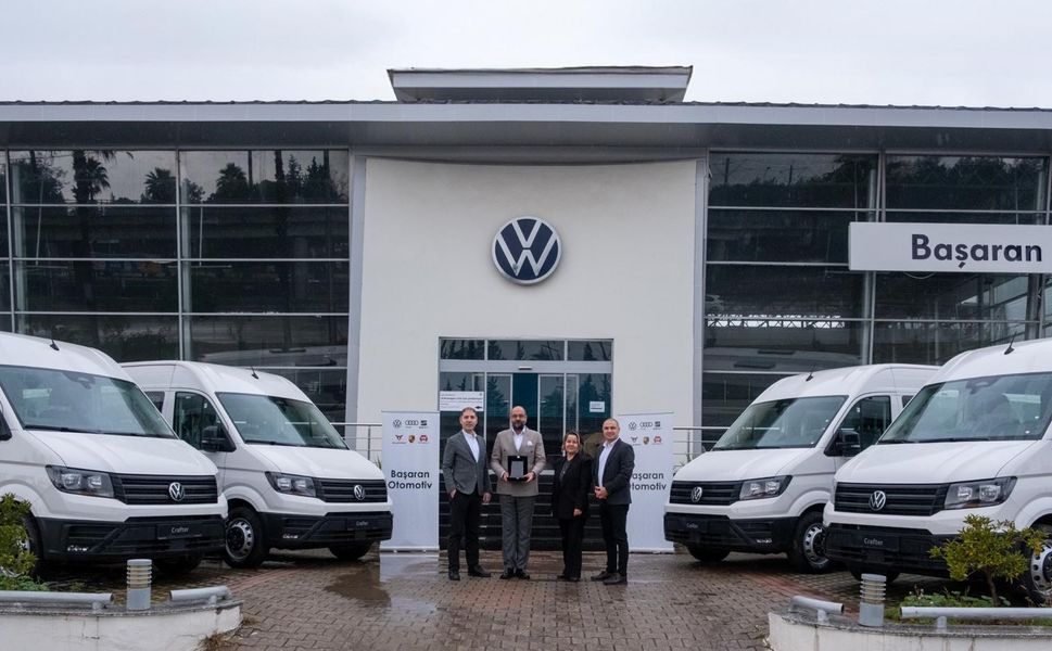 Boğaziçi Filo Hizmetleri filosuna 22 adet Volkswagen Crafter kattı