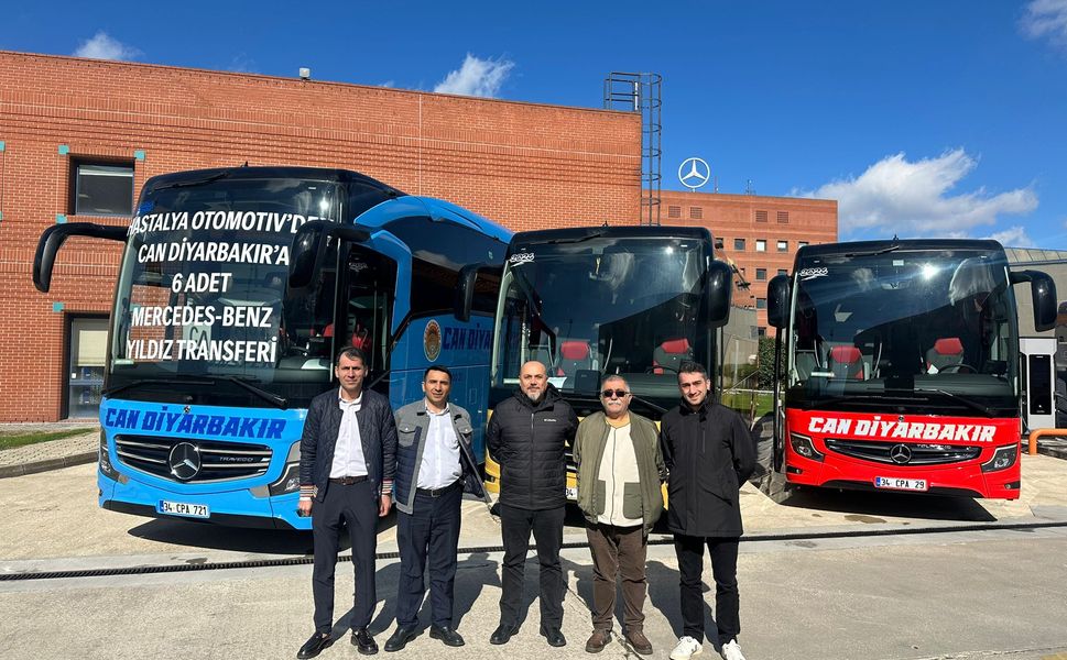 Hastalya Otomotiv’den Can Diyarbakır Turizm’e 1 Travego, 2 Tourismo teslimatı