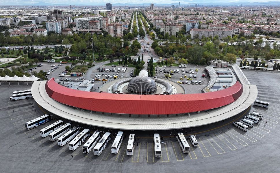 Konya Otogarı 2025’te 18 milyona yakın yolcuya hizmet verdi