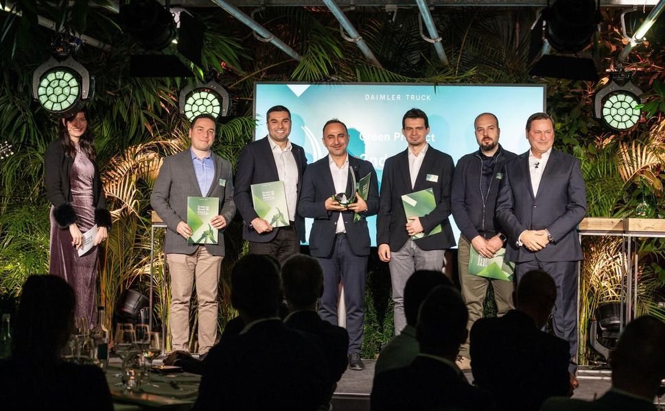 Mercedes-Benz Türk’ün karbon emisyonunu azaltan projesine ödül