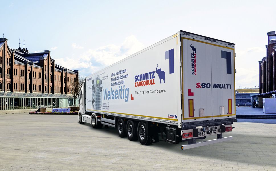Schmitz Cargobull’dan değişen taşımacılık gereksinimlerine yönelik yeni askılı tekstil taşıyıcı semi-treyler: S.BO MULTI