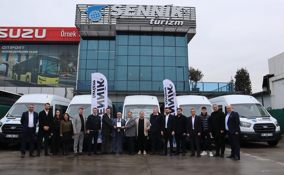 Şennik Turizm’den 60 adet Ford Transit yatırımı. Hedef 600’e tamamlamak