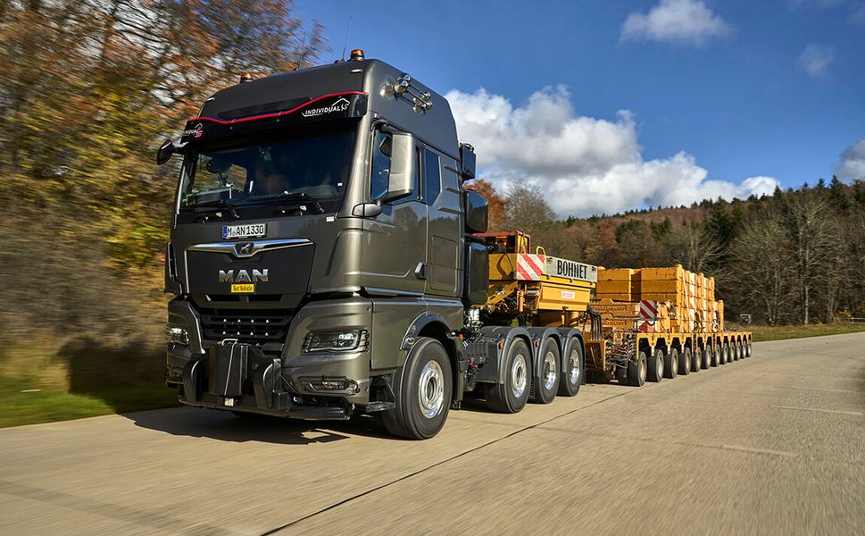 MAN, 250 tonluk yeni ağır hizmet çekicisi TGX’i tanıttı