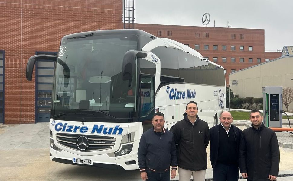 Koluman Otomotiv’den Özlem Cizre Nuh Turizm’e Travego teslimatı