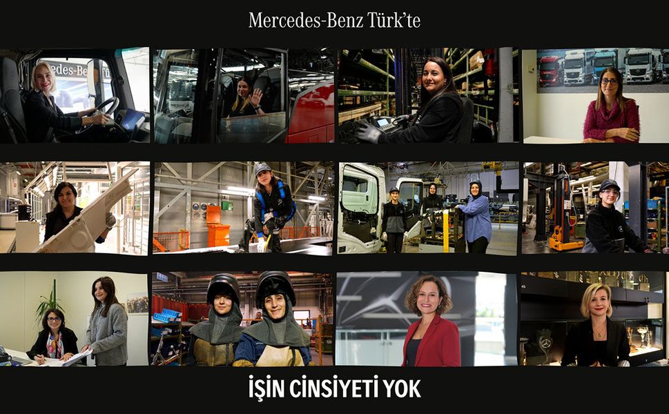 Mercedes-Benz Türk, “İşin Cinsiyeti Yok” Mottosuyla  Otomotiv Sanayisinde Kadın İstihdamına Öncülük Ediyor