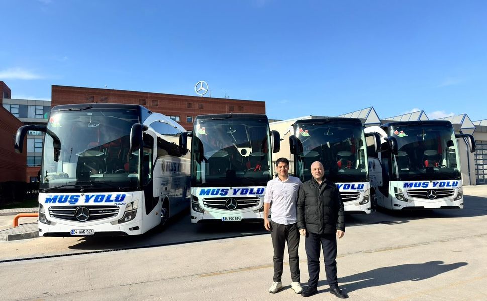 Hassoy Otomotiv’den Muş Yolu Turizm’e 4 adet Travego