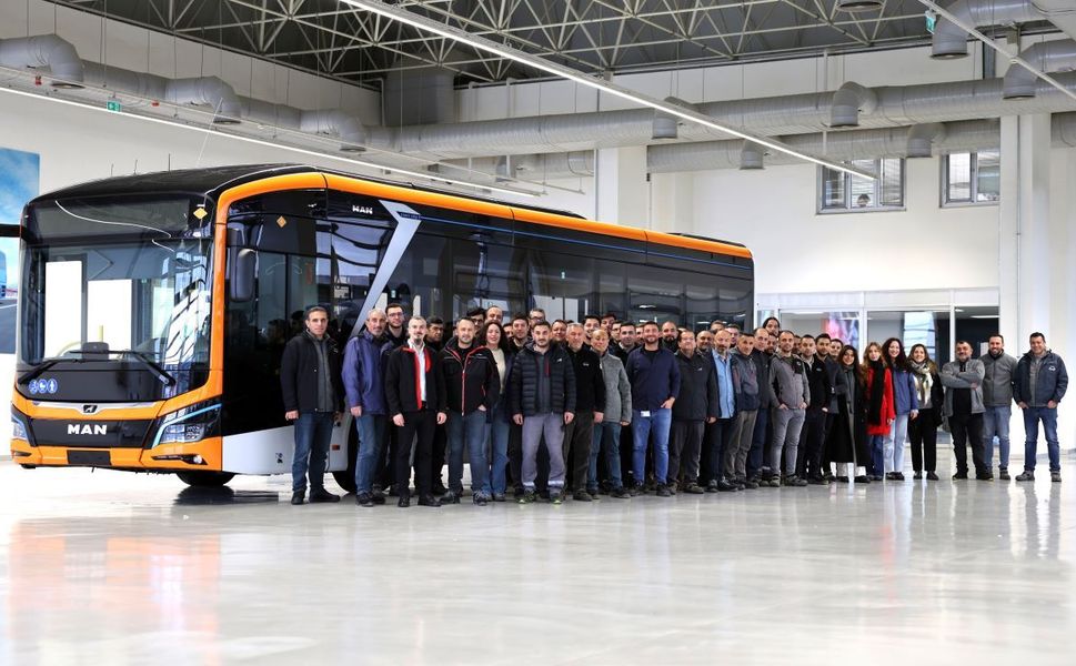 MAN, Ankara’daki fabrikasında Lion’s City E şehir otobüslerinin seri üretimine başladı