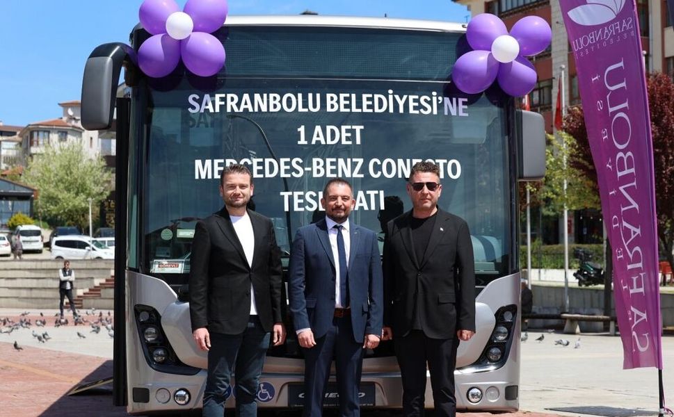 Safranbolu Belediyesi filosuna 2026 model Mercedes-Benz Coneecto kattı