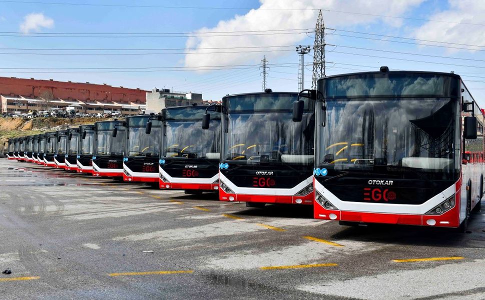 EGO filosuna 16 adet Otokar KENT LF katıldı