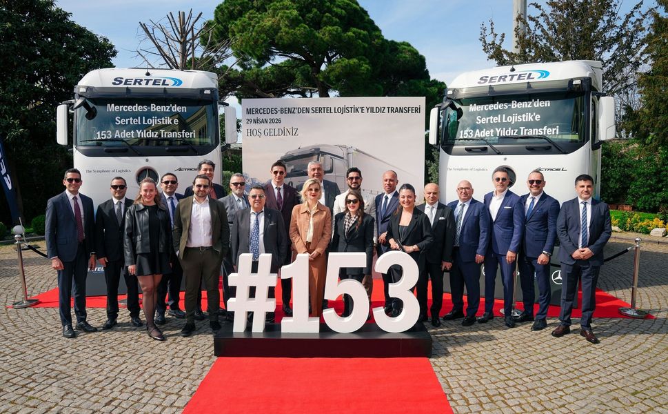 Sertel Grup Lojistik, Araç Filosunu 153 Adet Mercedes-Benz Actros ve Atego ile Genişletti