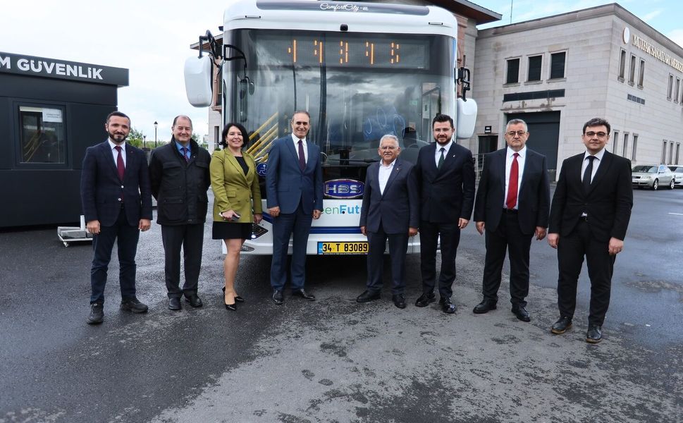 HABAŞ’ın elektrikli otobüsü Kayseri’de test edildi