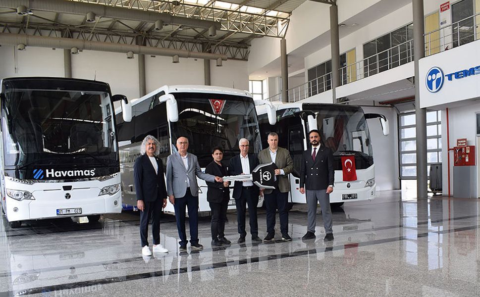 TEMSA’dan Havamaş’a 8 yeni otobüs teslimatı