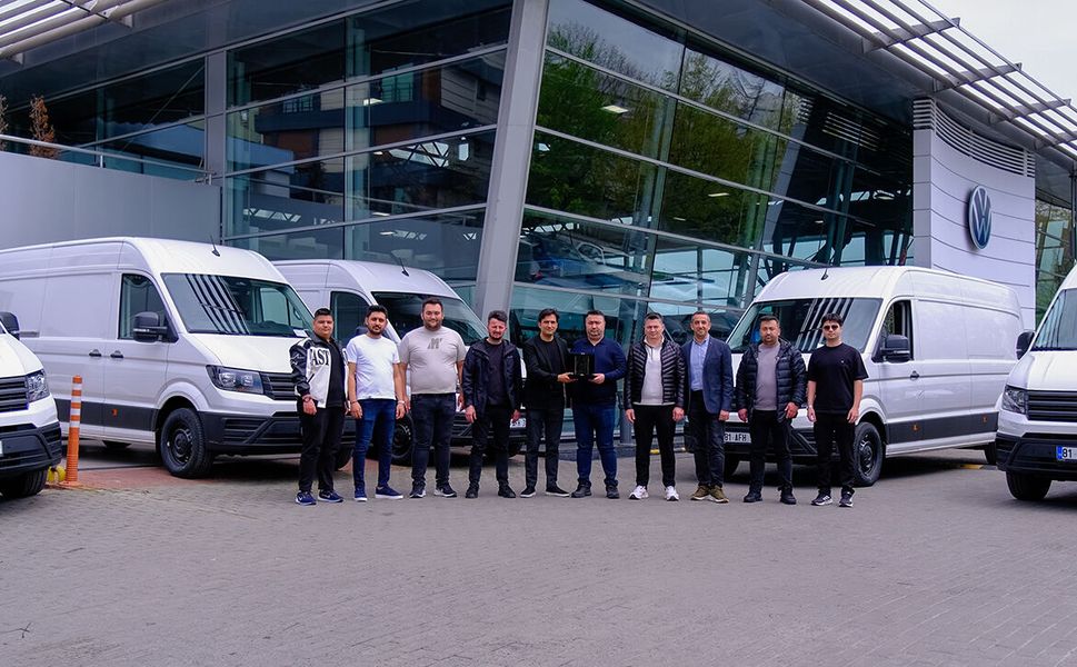 Volkswagen Ticari Araç’tan Yıldırımlar Lojistik Filosuna Crafter Teslimatı