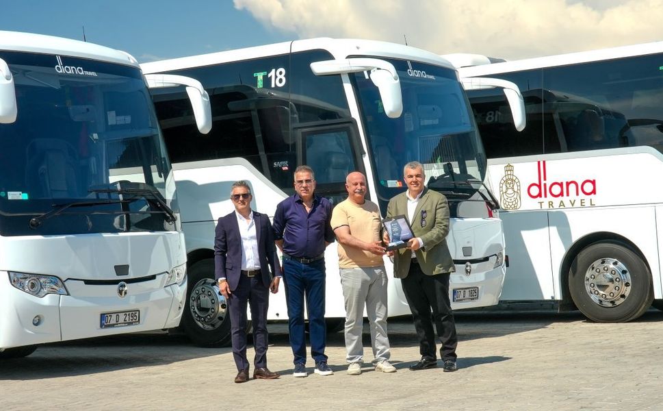 TEMSA’dan Diana Travel’a 9 adet Safir Teslimatı