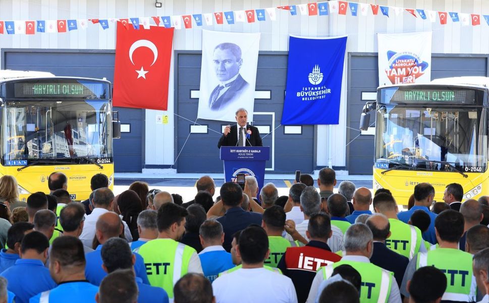 İETT filosuna 1940 yeni araç geliyor