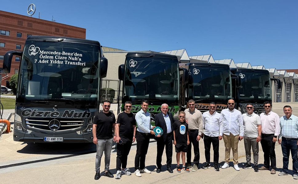 Özlem Cizre Nuh’tan 4 Mercedes-Benz Travego Yatırımı