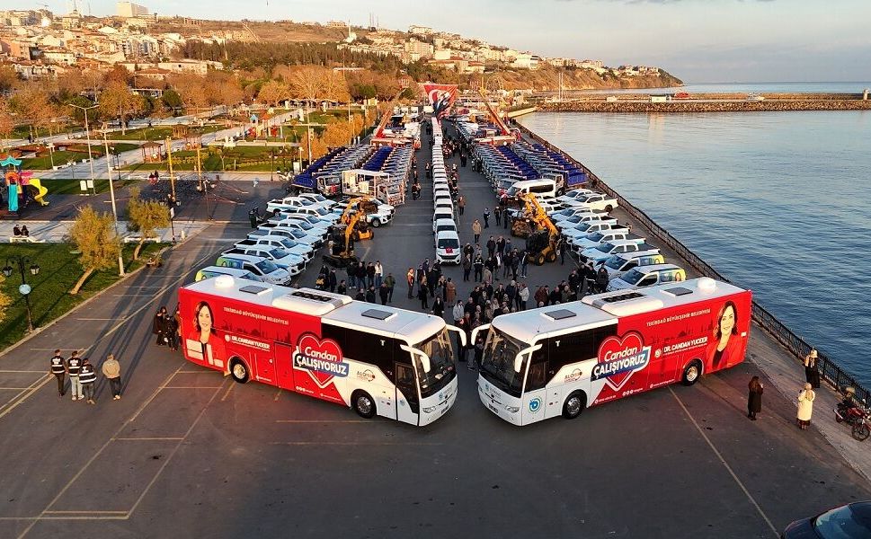 Tekirdağ tarihinin en güçlü araç filosu oluşturuldu