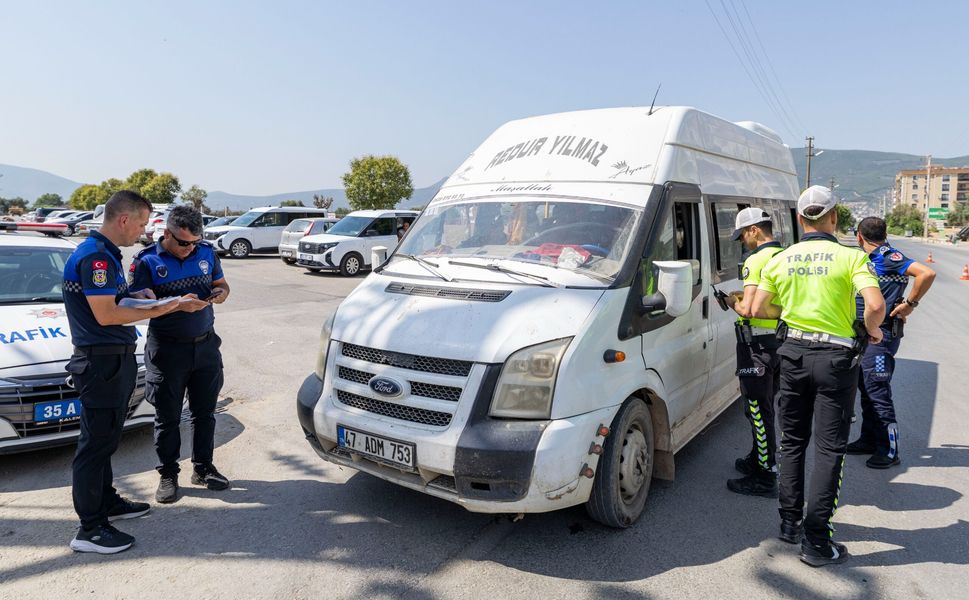 Tarım işçisi servislerine sıkı denetim