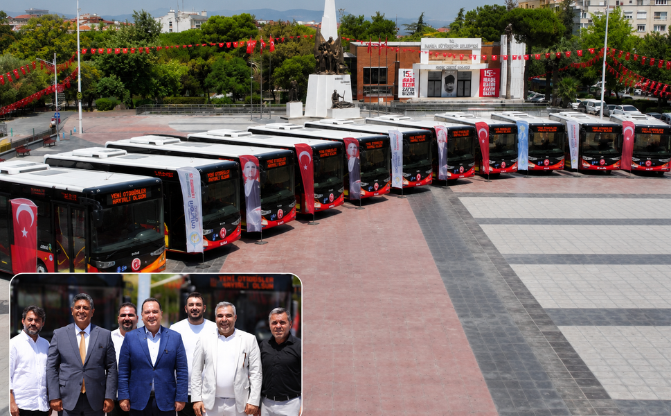 MANULAŞ 14 otobüs aldı, 15 otobüs daha alacak