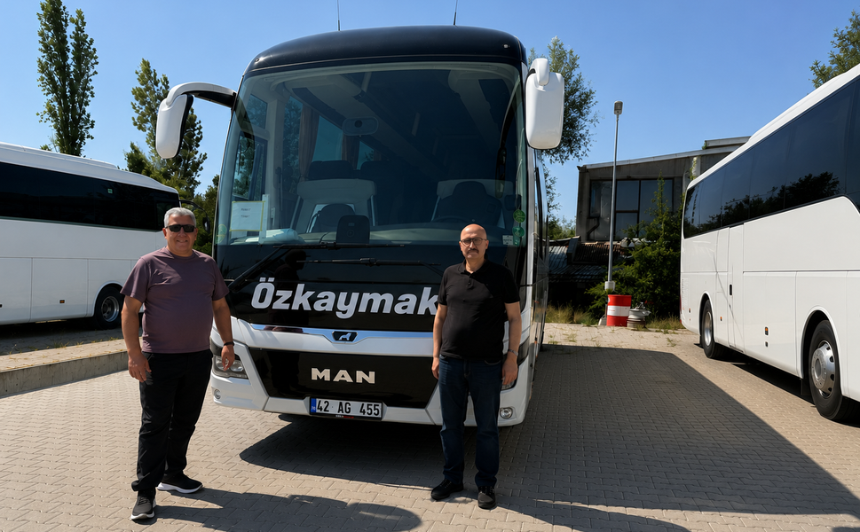 MAPAR Otomotiv’den Bireysel Otobüsçü Ahmet Gündüz’e MAN Lion’s Coach teslimatı