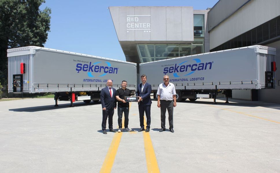 TIRSAN’dan Şekercan Lojistik’e 50 adet treyler teslimatı