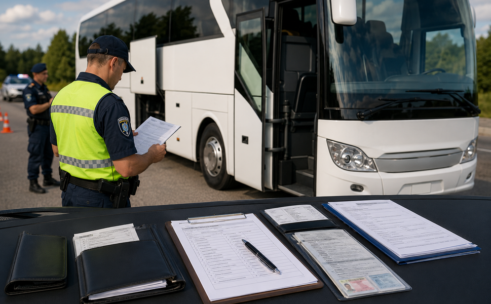 Turizm taşımacılığına denetim rehberi: Araçta bulunması gereken evraklar tek tek sıralandı