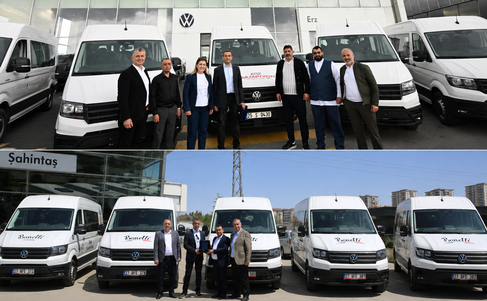 Volkswagen Ticari Araç’tan Şampiyon Turizm ve Acarsan Holding’e Crafter Teslimatı