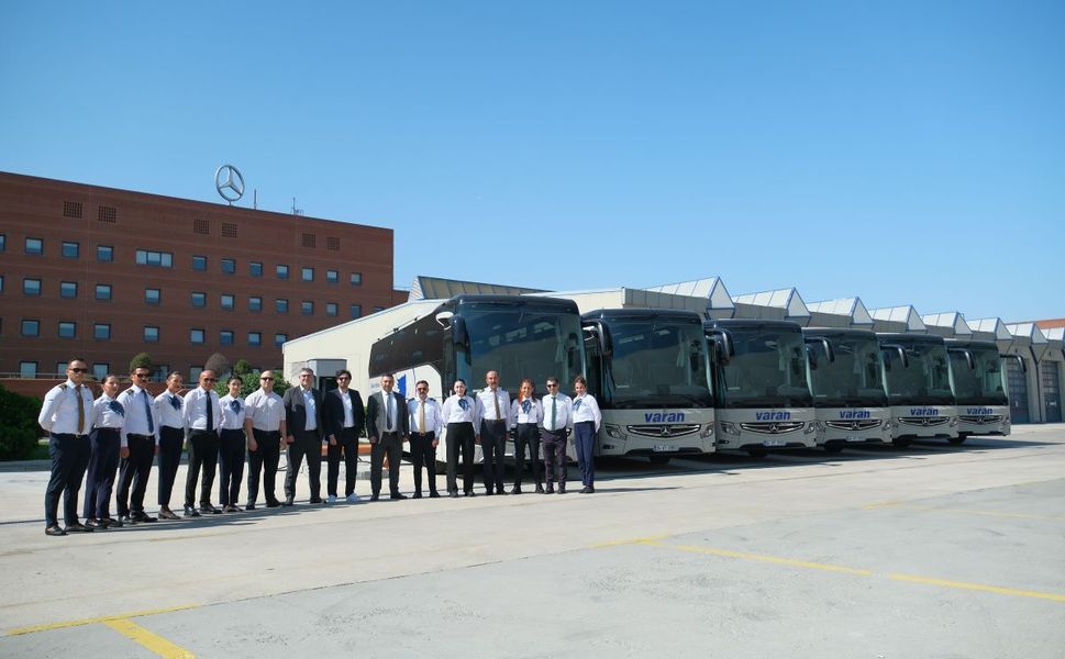Hassoy Motorlu Vasıtalar’dan Varan Turizm’e 6 adet Tourismo teslimatı