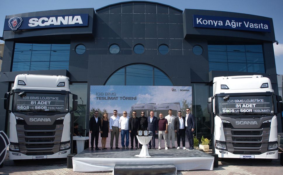 İGB BİMS'ten Scania Yatırımı