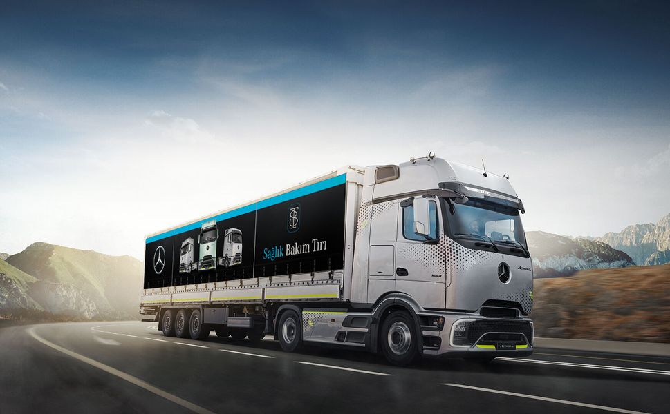 Mercedes-Benz Türk'ün Sağlık Bakım Tırı Projesine Stevie Awards’tan 2 Gold Ödül