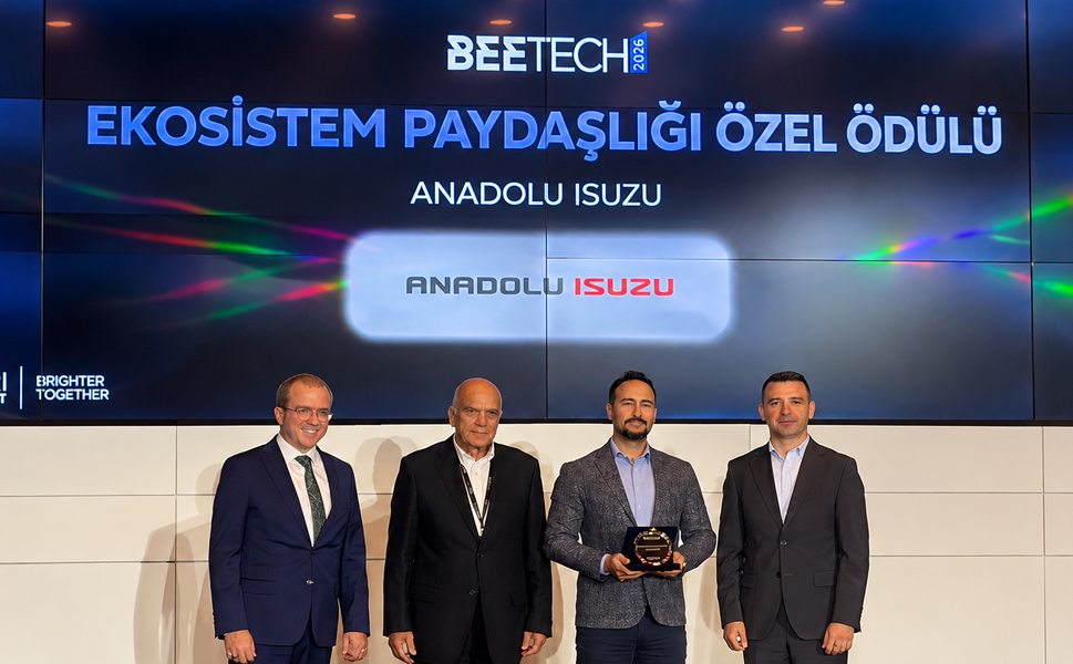 Anadolu Isuzu’nun Teknoloji ve İnovasyon Odaklı Çalışmalarına İTÜ ARI Teknokent’ten Ödül