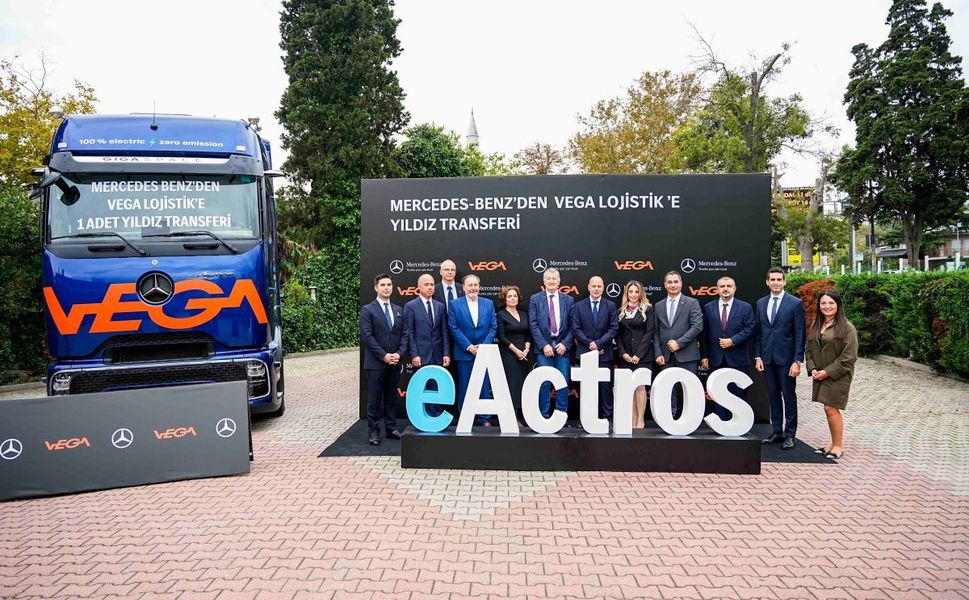 Mercedes-Benz Türk, Vega Lojistik’e Mercedes-Benz eActros 600 Teslimatı Gerçekleştirdi
