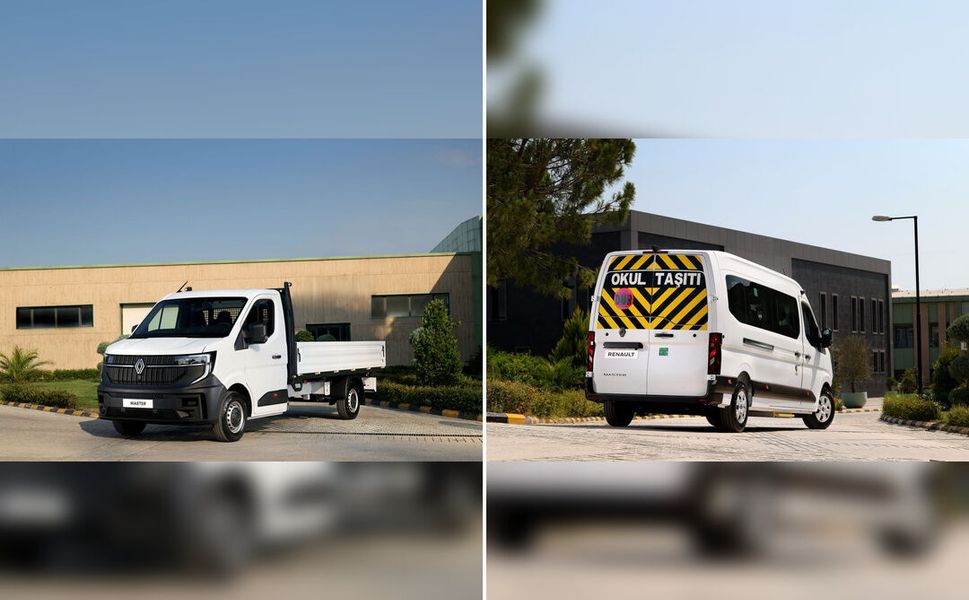 Renault Master Minibüs ve Açık Kasa Kamyonet Türkiye’de Satışa Sunuldu