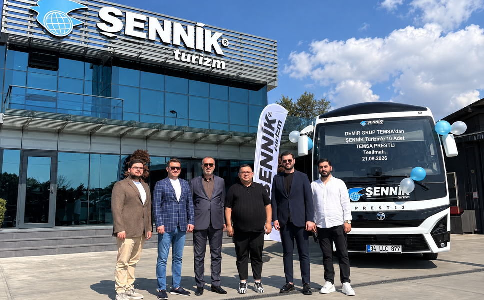 Demir Grup’tan Şennik Turizm’e 10 TEMSA Prestij teslimatı