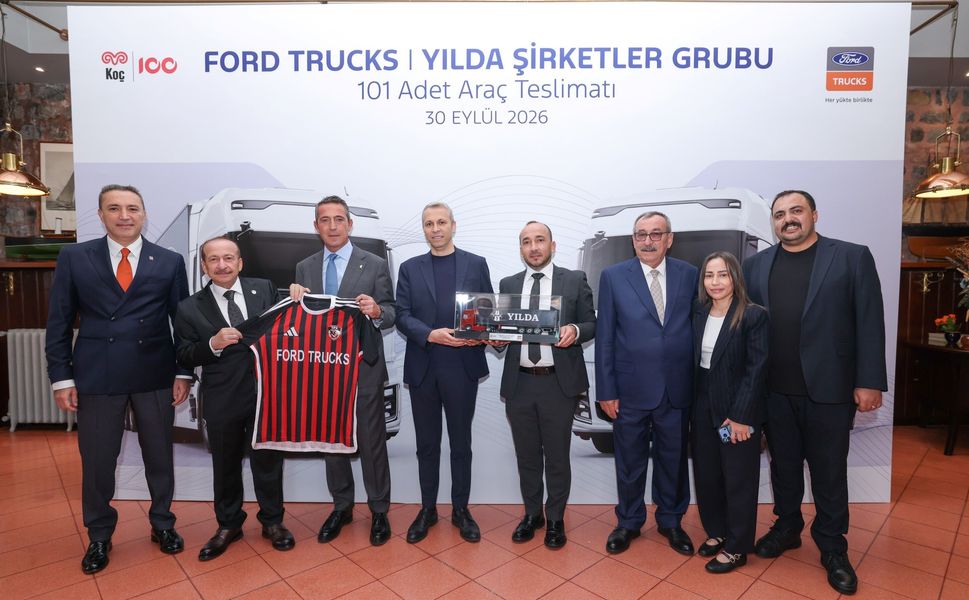 Ford Trucks’tan Yılda Şirketler Grubu’na 101 Araçlık Teslimat