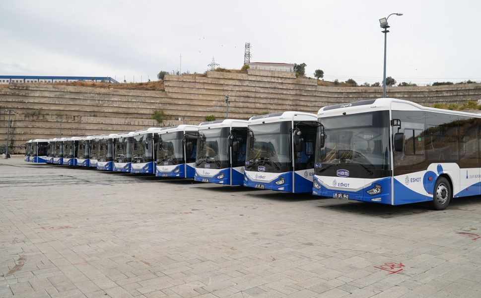 ESHOT ve İZULAŞ filosuna 111 otobüs katılıyor